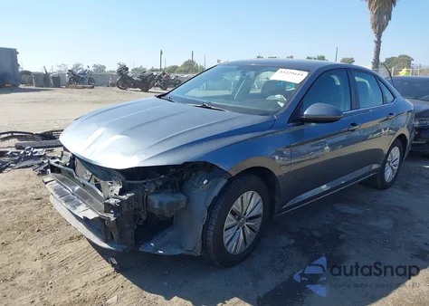 2019 Volkswagen Jetta 1.4T R-Line/1.4T S/1.4T Se from USA, damaged, VIN 3VWC57BU2KM028919
